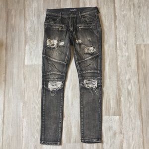 EMBELLISH Slim Fit “Thrashed” Denim MENS sz 32